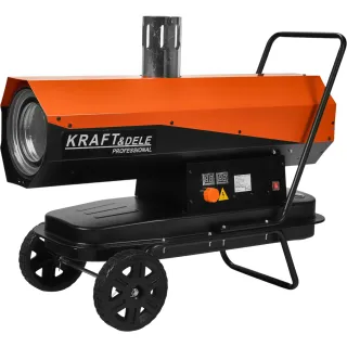 Дизелов калорифер KraftDele KD5961/ с термостат/ 30kW/ 18л / 520 м³/ч