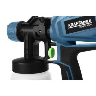 Акумулаторен пистолет за боядисване KraftDele KD5481/ 21V/ 2Ah