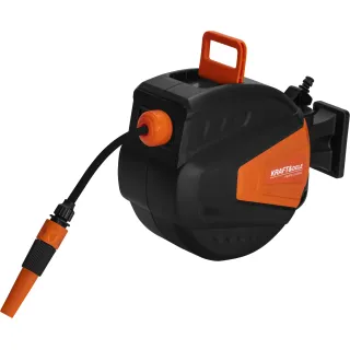 Автоматична стенна макара с маркуч KraftDele KD2150/ 10 м + 1 м
