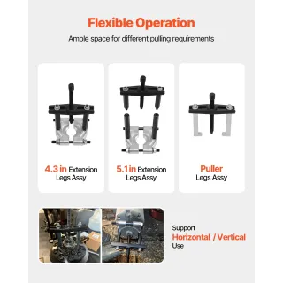 Комплект инструменти за сваляне на лагери VEVOR LX1003/ 14 части Комплект инструменти за сваляне на лагери VEVOR LX1003/ 14 части