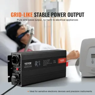 Инверторен преобразувател VEVOR SGPE-3000W/ 3 kW Инверторен преобразувател VEVOR SGPE-3000W/ 3 kW