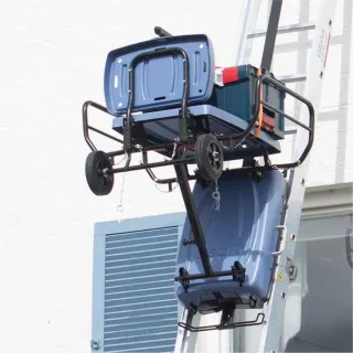 Акумулаторен асансьор за строителни материали GEDA BatteryLadderLift/ 24 V/10 Ah Акумулаторен асансьор за строителни материали GEDA BatteryLadderLift/ 24 V/10 Ah