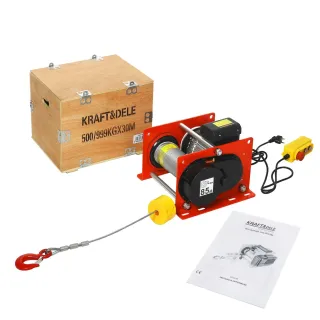 Електрическа лебедка KraftDele KD1649/ 1900W