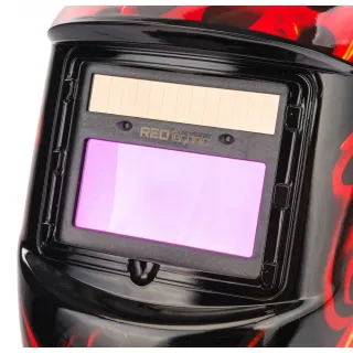 Професионална маска за заваряване с автоматично затъмняване RED TECHNIC RTAPS0062/ 92 x 42 мм Професионална маска за заваряване с автоматично затъмняване RED TECHNIC RTAPS0062/ 92 x 42 мм