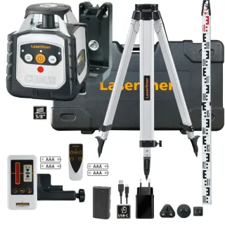 Ротационен лазерен нивелир Laserliner Cubus 110 S Set 150 cm