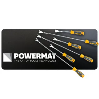 Комплект инструменти за автомобилни щипки и кори Powermat PM-ZSTS-6ZN/ 6 бр. Комплект инструменти за автомобилни щипки и кори Powermat PM-ZSTS-6ZN/ 6 бр.