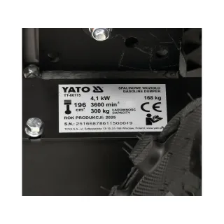 Дизелов мини дъмпер 4х4 Yato YT-86115/ 5.58 к.с./ 300 кг Дизелов мини дъмпер 4х4 Yato YT-86115/ 5.58 к.с./ 300 кг