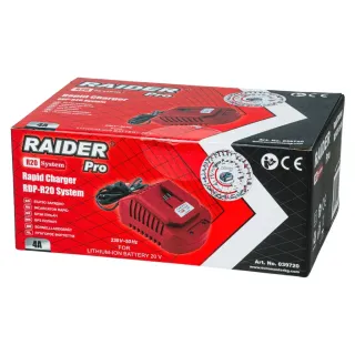 Бързо зарядно устройство Raider RDP-R20 System 039720/ 4 A