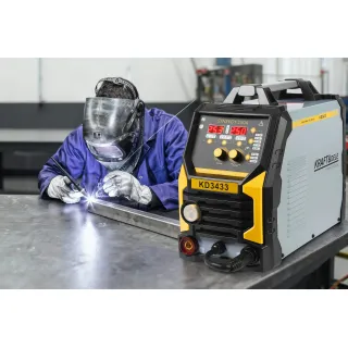 Инверторен заваръчен апарат KraftDele KD3433/ 255A Инверторен заваръчен апарат KraftDele KD3433/ 255A