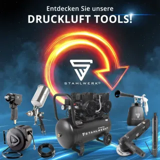 Компресор за въздух STAHLWERK ST-110 Pro/ 1,45 kW/ 10 л