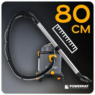 Мултифункционална перяща прахосмукачка Powermat PM-ODP-2000M-PRO/ 2kW/ 20л