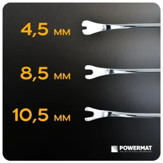 Комплект инструменти за автомобилни щипки и кори Powermat PM-ZSTS-6ZN/ 6 бр. Комплект инструменти за автомобилни щипки и кори Powermat PM-ZSTS-6ZN/ 6 бр.