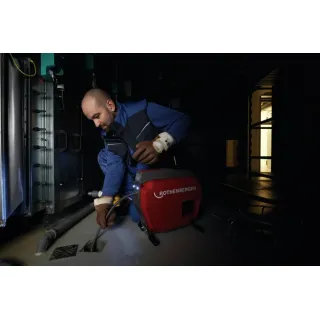 Акумулаторна машина за почистване на тръби ROTHENBERGER R600 VARIOCLEAN/ 18V
