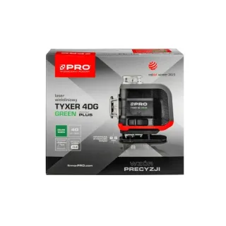Комплект лазерен нивелир + аксесоари PRO TYXER 4DG SETPLUS/ 30 м Комплект лазерен нивелир + аксесоари PRO TYXER 4DG SETPLUS/ 30 м