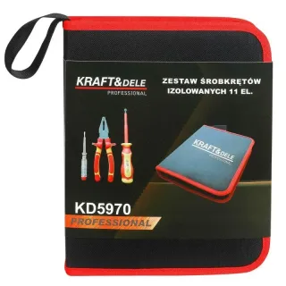 Комплект електричарски инструменти KraftDele KD5970/ 11 части