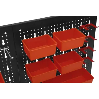 Метален перфориран панел за инструменти KraftDele KD11898/ 120 х 60 см Метален перфориран панел за инструменти KraftDele KD11898/ 120 х 60 см