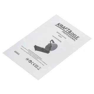 Циркуляр за метал KraftDele KD553/ 2.9kW