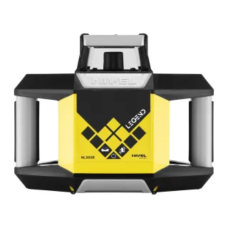 Ротационен лазер с лазерна рейка и статив с повдигаща глава Nivel System NL300R + LS-24 + SJJ32/ 500 м