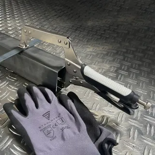 Комплект чирак клещи C-образни STAHLWERK 6781/ 4 части