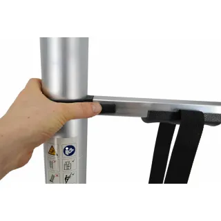 Телескопична алуминиева стълба AWTools AW23100/ 1x13