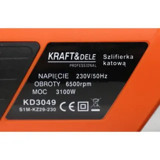 Ъглошлайф KraftDele KD3049/ 3100W