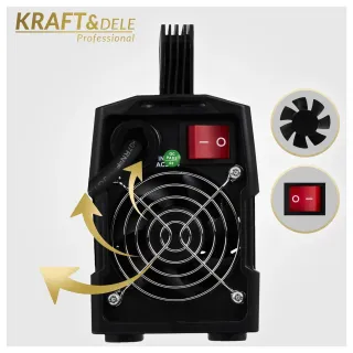 Инверторен заваръчен апарат KraftDele KD1784/ 330A Инверторен заваръчен апарат KraftDele KD1784/ 330A