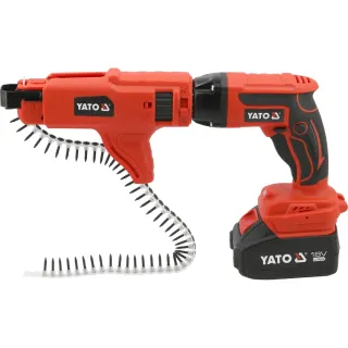 Акумулаторен винтоверт за гипсокартон Yato YT-82075/ 18V/ 4Ah Акумулаторен винтоверт за гипсокартон Yato YT-82075/ 18V/ 4Ah