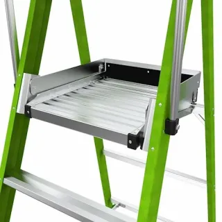 Стълба с предпазен кош Little Giant Safety Cage 1x8