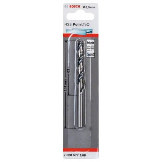Свредло HSS за метал PoinTec 6.5 mm на Bosch