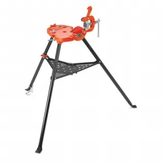 Сгъваема трикрака стойка за тръби с верижна стяга RIDGID TRISTAND 425, 1/8 - 2 1/2 