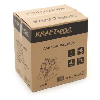 Машина за боядисване KraftDele KD1744/ 8000W