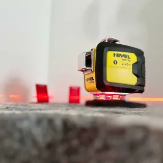 Линеен лазер + статив Nivel System CL4D-R + SJJ-M1 EX/ 30 м