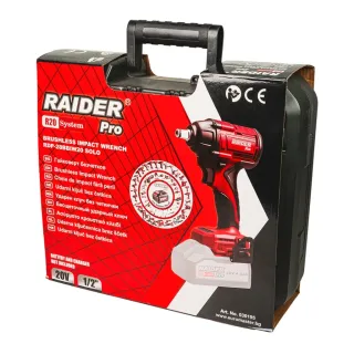Акумулаторен гайковерт Raider RDP-28BBIW20 R20/ 20 V Акумулаторен гайковерт Raider RDP-28BBIW20 R20/ 20 V