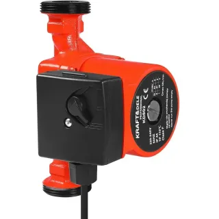 Циркулационна помпа KraftDele KD802 25-6/180/ 46-93W Циркулационна помпа KraftDele KD802 25-6/180/ 46-93W