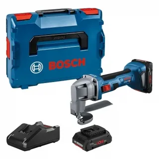 Акумулаторна ножица за ламарина Bosch GSC 18V-16 E/ 18V/ 2x4Ah