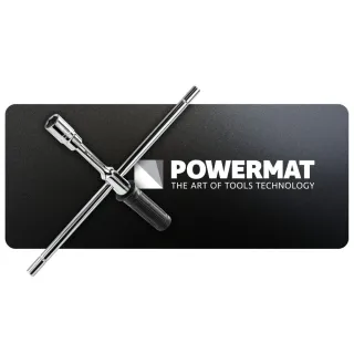 Комплект кръстат ключ за джанти с вложки Powermat PM-KLDK-400T/ 1/2 Комплект кръстат ключ за джанти с вложки Powermat PM-KLDK-400T/ 1/2