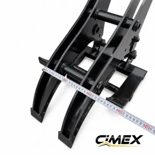 Механична щипка за мини багер CIMEX CHE12RS-MG/ 5 зъба