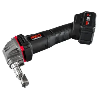 Акумулаторна ножица за ламарина RED TECHNIC RTANSDB0173/ 21V/ 2x3Ah