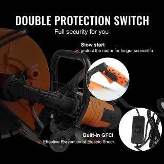 Ръчен фугорез VEVOR DC355/ 3200W Ръчен фугорез VEVOR DC355/ 3200W