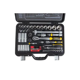 Комплект тресчотка с вложки и приставки PROTECO 43SN1214A21/ 60 части