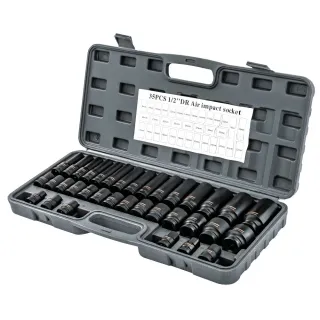 Комплект ударни вложки POWERMAT PM-ZNU-832T/ 35 бр. Комплект ударни вложки POWERMAT PM-ZNU-832T/ 35 бр.