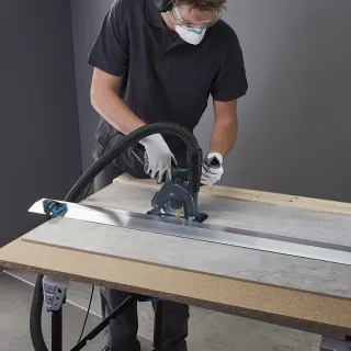 Прахоулавящ предпазител за ъглошлайф Wolfcraft 5017000/ ф 115-125 мм