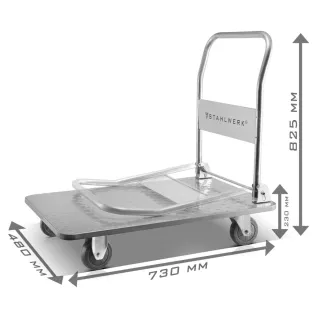 Платформена количка STAHLWERK PW-200 ST/ 200 кг