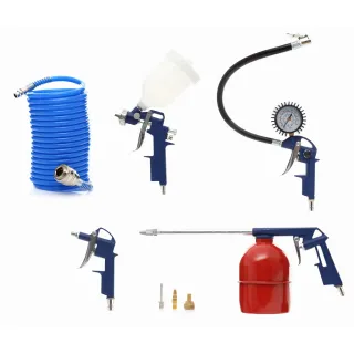 Компресор за въздух + пневматичен комплект KraftDele KD400-3/ 24л / 3.8к.с./ 2.8kW Компресор за въздух + пневматичен комплект KraftDele KD400-3/ 24л / 3.8к.с./ 2.8kW