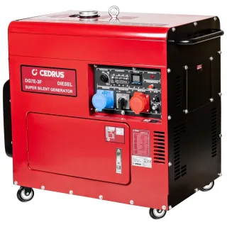 Дизелов генератор CEDRUS CEDDG7E-3F/ AVR/ 400V / 12 hp/ 30 л