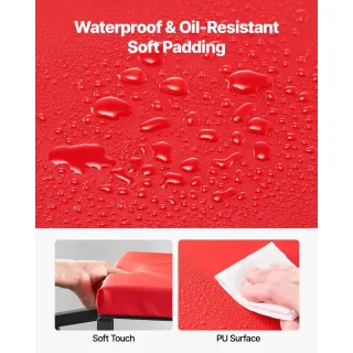 Автомонтьорски 2 в 1 стол/стъпка VEVOR XF8W218/ 136 кг