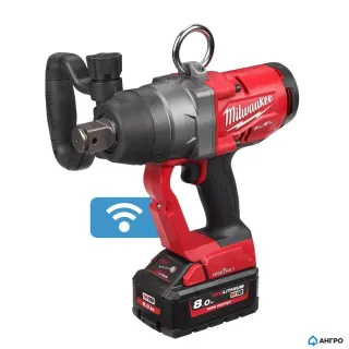 Акумулаторен ударен гайковерт Milwaukee M18ONEFHIWF1-802X/ 18V/ 2x8Ah