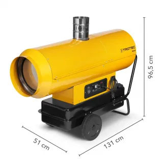 Дизелов отоплител TROTEC IDS 45, 65 l, 52.5 kW