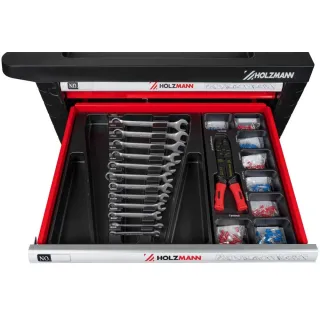 Количка с инструменти Holzmann WW770W/ 261 части