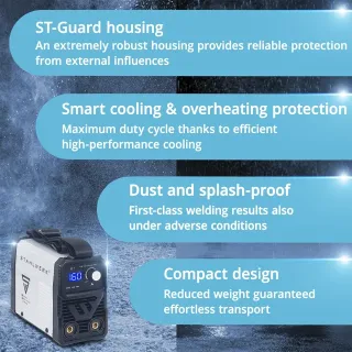 Заваръчен апарат STAHLWERK ARC 160 MD/ 160A Заваръчен апарат STAHLWERK ARC 160 MD/ 160A